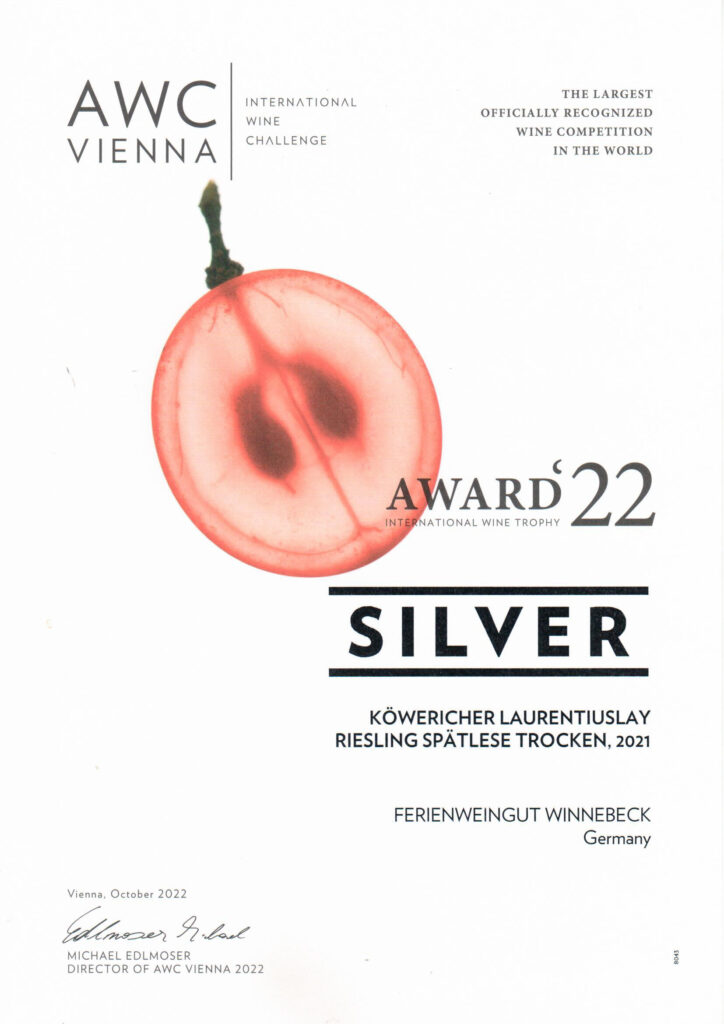 AWC_Vienna_Riesling-Spätlese-trocken-Silber-Award-2022